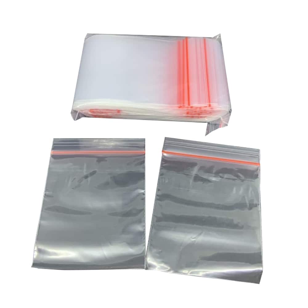 Zipper bag store plastik